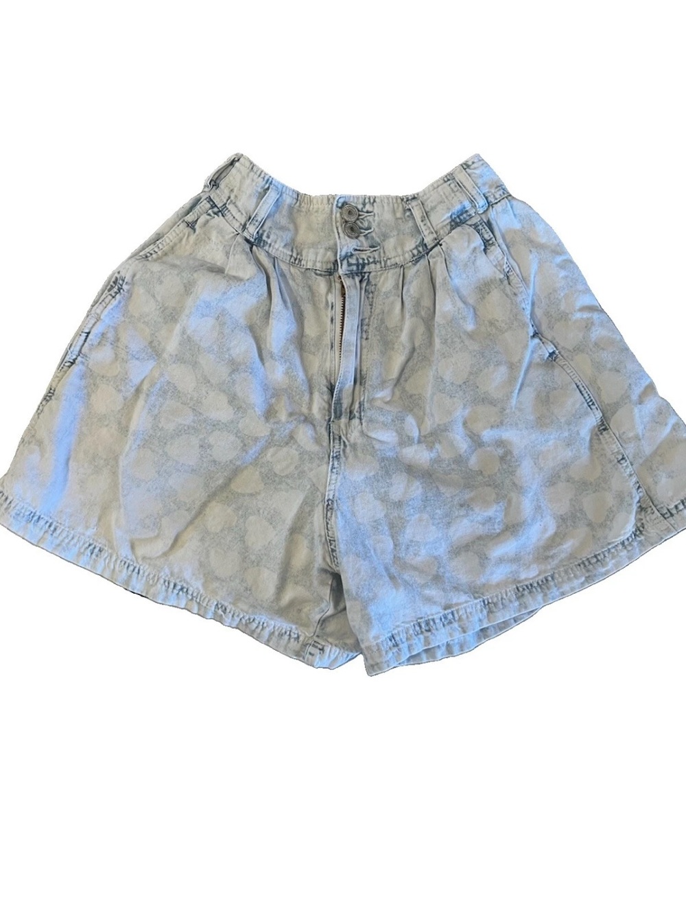 Vintage Women’s JORDACHE Denim Romance" label 1990s Hearts acid wash size 5/6
